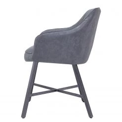 Loftscape Chaises à accoudoirs Septon (lot de 2) - Gris -Meubles de salle à manger Soldes Magasin 1000343617 220414 040 DETAILS P000000001000343617