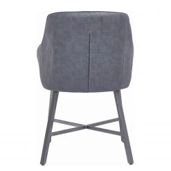 Loftscape Chaises à accoudoirs Septon (lot de 2) - Gris -Meubles de salle à manger Soldes Magasin 1000343617 220414 050 DETAILS P000000001000343617