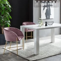 Loftscape Salle à manger Eadwine II (5 éléments) - Rose clair -Meubles de salle à manger Soldes Magasin 1000343628 220509 021 MOOD DETAILS P000000001000343628 mood