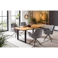 Red Living Table Wimbledon - 200 x 100 cm -Meubles de salle à manger Soldes Magasin 1000343632 220414 021 MOOD DETAILS P000000001000343632 mood