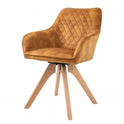 Loftscape Salle à manger Champlost II (5 éléments) - Marron doré - Largeur : 160 cm -Meubles de salle à manger Soldes Magasin 1000343646 220414 030 DETAILS P000000001000343646