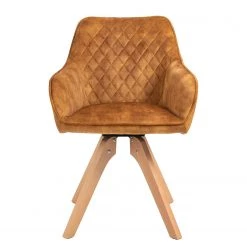 Loftscape Salle à manger Champlost II (5 éléments) - Marron doré - Largeur : 160 cm -Meubles de salle à manger Soldes Magasin 1000343646 220414 040 DETAILS P000000001000343646