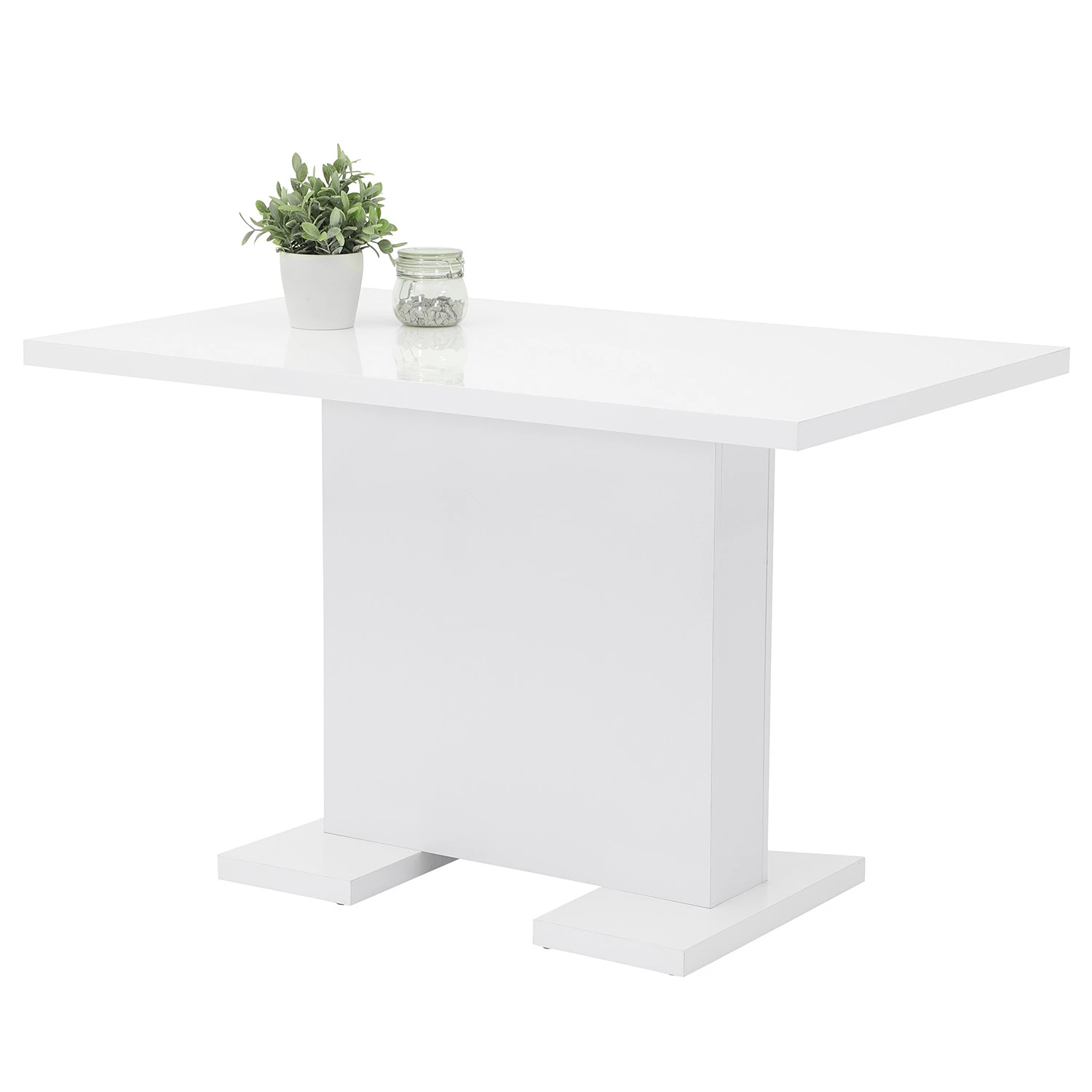 Loftscape Salle à manger Toft (7 éléments) - Gris 3 Loftscape Salle à manger Toft (7 éléments) - Gris – Image 3