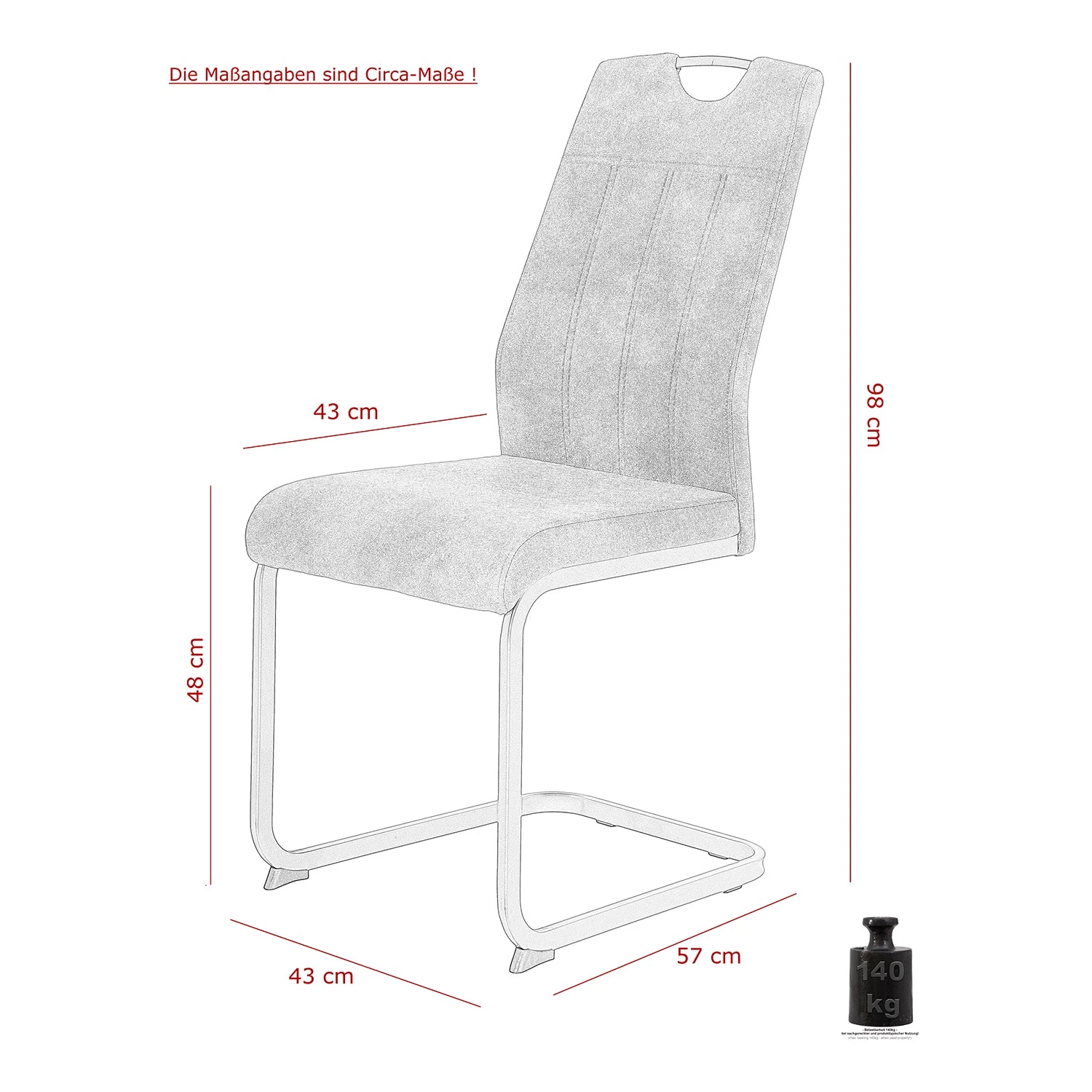 Loftscape Salle à manger Toft (7 éléments) - Gris 11 Loftscape Salle à manger Toft (7 éléments) - Gris – Image 11