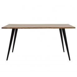 Loftscape Salle à manger Toga (5 éléments) - Microfibre / Acacia massif - Vert foncé -Meubles de salle à manger Soldes Magasin 1000343887 220407 035 DETAILS P000000001000343887