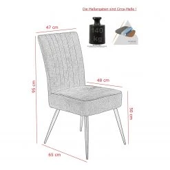 Loftscape Salle à manger Toga (5 éléments) - Microfibre / Acacia massif - Vert foncé -Meubles de salle à manger Soldes Magasin 1000343887 220407 501 SKETCH DETAILS P000000001000343887 sketch