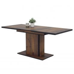 Loftscape Salle à manger Verona (7 éléments) - (Extensible) Anthracite / Imitation bois ancien -Meubles de salle à manger Soldes Magasin 1000343890 220407 032 DETAILS P000000001000343890