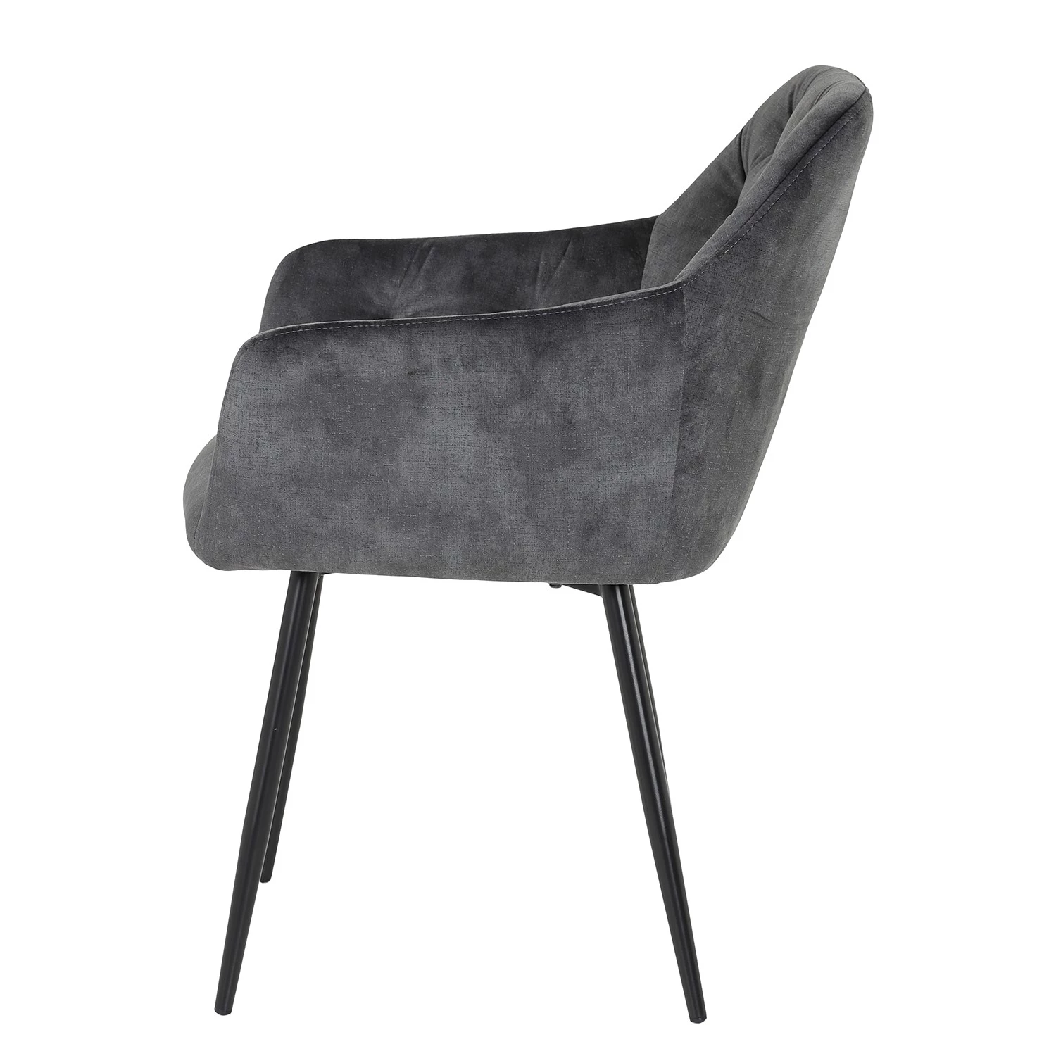 Loftscape Salle à manger Wilora (5 éléments) - Gris / Blanc brillant 7 Loftscape Salle à manger Wilora (5 éléments) - Gris / Blanc brillant – Image 7