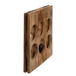 Butlers Range-bouteilles MANGO DAYS II - Manguier / Marron -Meubles de salle à manger Soldes Magasin 1000343945 220406 040 DETAILS P000000001000343945