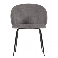 Red Living Chaises Sibari (lot de 2) - Chenille / Acier - Gris / Noir -Meubles de salle à manger Soldes Magasin 1000344475 220412 030 DETAILS P000000001000344475