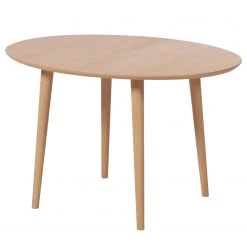 Norrwood Table Trebas - Extensible - Placage en chêne - Chêne
