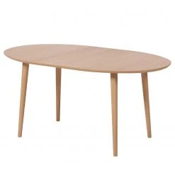 Norrwood Table Trebas - Extensible - Placage en chêne - Chêne -Meubles de salle à manger Soldes Magasin 1000344479 220412 031 DETAILS P000000001000344479