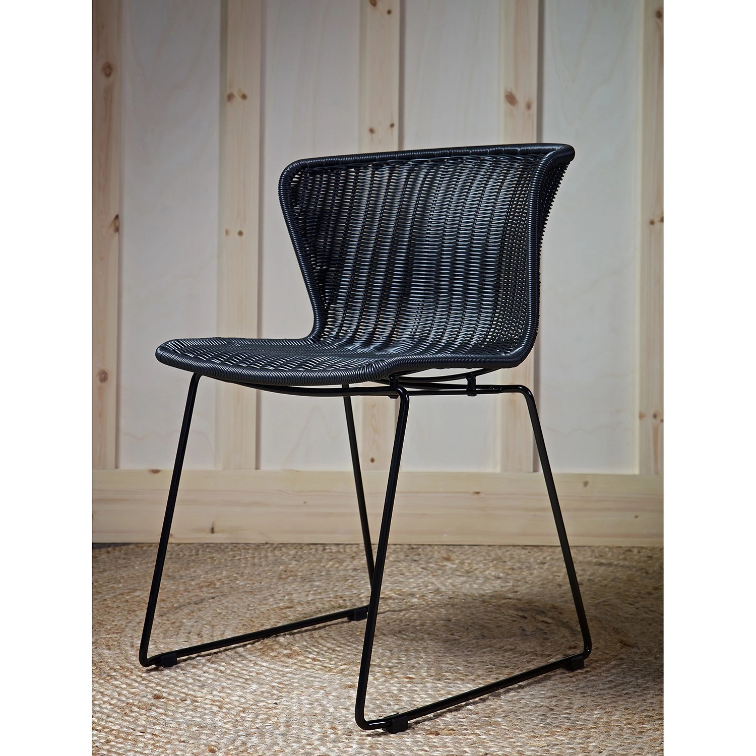 Loftscape Chaises Roseboro (lot de 2) - Noir 2 Loftscape Chaises Roseboro (lot de 2) - Noir – Image 2