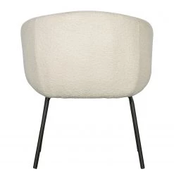 Loftscape Chaises à accoudoirs Pangolo (lot de 2) - Bouclé / Acier - Blanc / Noir 9 Loftscape Chaises à accoudoirs Pangolo (lot de 2) - Bouclé / Acier - Blanc / Noir -Meubles de salle à manger Soldes Magasin 1000344484 220414 032 DETAILS P000000001000344484