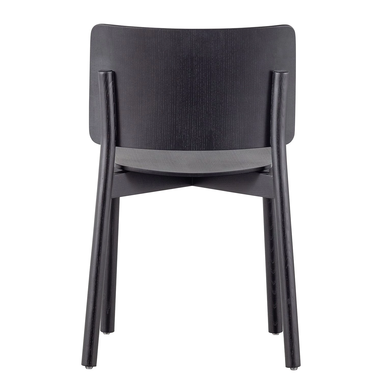 Loftscape Chaises Priscilla (lot de 2) - Frêne foncé 6 Loftscape Chaises Priscilla (lot de 2) - Frêne foncé – Image 6