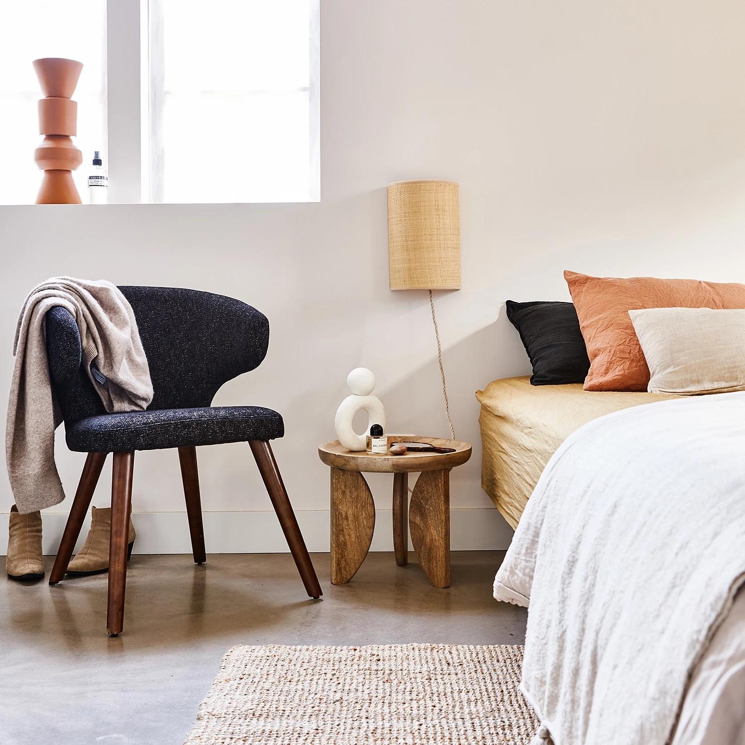 Loftscape Chaises capitonnées Pilate (lot de 2) - Gris 2 Loftscape Chaises capitonnées Pilate (lot de 2) - Gris – Image 2