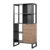 Loftscape Étagère Mid West - Imitation bambou / Anthracite