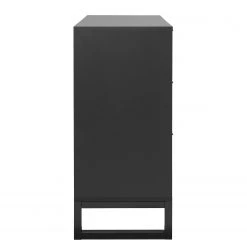 Loftscape Buffet Mid West - Imitation bambou / Anthracite -Meubles de salle à manger Soldes Magasin 1000344599 220407 034 DETAILS P000000001000344599
