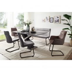 Loftscape Table Tilst - Céramique & Verre / Acier Inoxydable - Anthracite / Argenté / Noir 12 Loftscape Table Tilst - Céramique & Verre / Acier Inoxydable - Anthracite / Argenté / Noir -Meubles de salle à manger Soldes Magasin 1000344930 220413 021 MOOD DETAILS P000000001000344930 mood