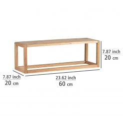 WENKO Étagère murale Ferrara - Noyer massif -Meubles de salle à manger Soldes Magasin 1000345607 220412 500 SKETCH DETAILS P000000001000345607 sketch