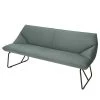 Tom Tailor Banquette Cushion - Velours / Métal - Vert olive clair - Largeur : 184 cm