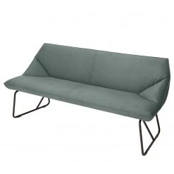 Tom Tailor Banquette Cushion - Velours / Métal - Vert olive clair - Largeur : 184 cm