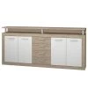 Loftscape Enfilade Parzival - Imitation chêne Sonoma / Blanc