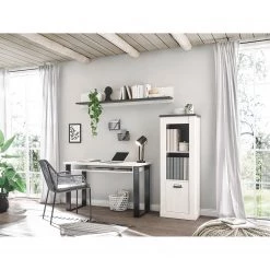 Ridgevalley Tablette murale Shutter - Imitation pin blanc -Meubles de salle à manger Soldes Magasin 1000348667 220505 023 MOOD DETAILS P000000001000348667 mood