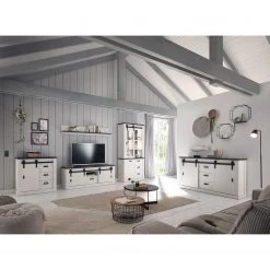 Ridgevalley Enfilade Shutter I - Imitation pin blanc 11 Ridgevalley Enfilade Shutter I - Imitation pin blanc -Meubles de salle à manger Soldes Magasin 1000348674 220505 021 MOOD DETAILS P000000001000348674 mood