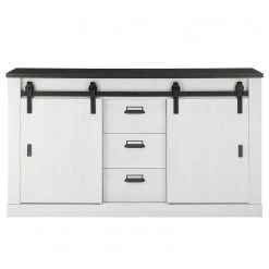 Ridgevalley Enfilade Shutter I - Imitation pin blanc 13 Ridgevalley Enfilade Shutter I - Imitation pin blanc -Meubles de salle à manger Soldes Magasin 1000348674 220505 030 DETAILS P000000001000348674