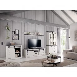 Ridgevalley Vaisselier Shutter I - Imitation pin blanc 14 Ridgevalley Vaisselier Shutter I - Imitation pin blanc -Meubles de salle à manger Soldes Magasin 1000348681 220505 022 MOOD DETAILS P000000001000348681 mood