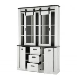 Ridgevalley Vaisselier Shutter II - Imitation pin blanc 13 Ridgevalley Vaisselier Shutter II - Imitation pin blanc -Meubles de salle à manger Soldes Magasin 1000348682 220505 040 DETAILS P000000001000348682