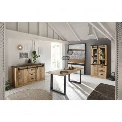 Ridgevalley Table Shutter - Imitation chêne -Meubles de salle à manger Soldes Magasin 1000348696 220505 022 MOOD DETAILS P000000001000348696 mood