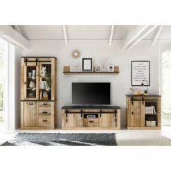 Ridgevalley Vaisselier Shutter I - Imitation chêne 13 Ridgevalley Vaisselier Shutter I - Imitation chêne -Meubles de salle à manger Soldes Magasin 1000348702 220505 022 MOOD DETAILS P000000001000348702 mood