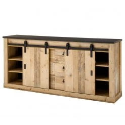 Ridgevalley Enfilade Shutter II - Imitation chêne -Meubles de salle à manger Soldes Magasin 1000348708 220505 050 DETAILS P000000001000348708