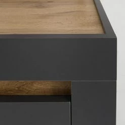 Loftscape Buffet haut Accra - Blanc / Anthracite -Meubles de salle à manger Soldes Magasin 1000348822 220506 032 DETAILS P000000001000348822