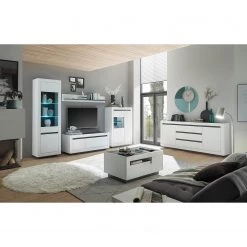 Loftscape Vitrine Accra - Blanc / Anthracite -Meubles de salle à manger Soldes Magasin 1000348823 220506 022 MOOD DETAILS P000000001000348823 mood