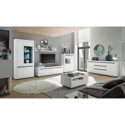 Loftscape Buffet Accra - Blanc / Anthracite -Meubles de salle à manger Soldes Magasin 1000348827 220506 022 MOOD DETAILS P000000001000348827 mood