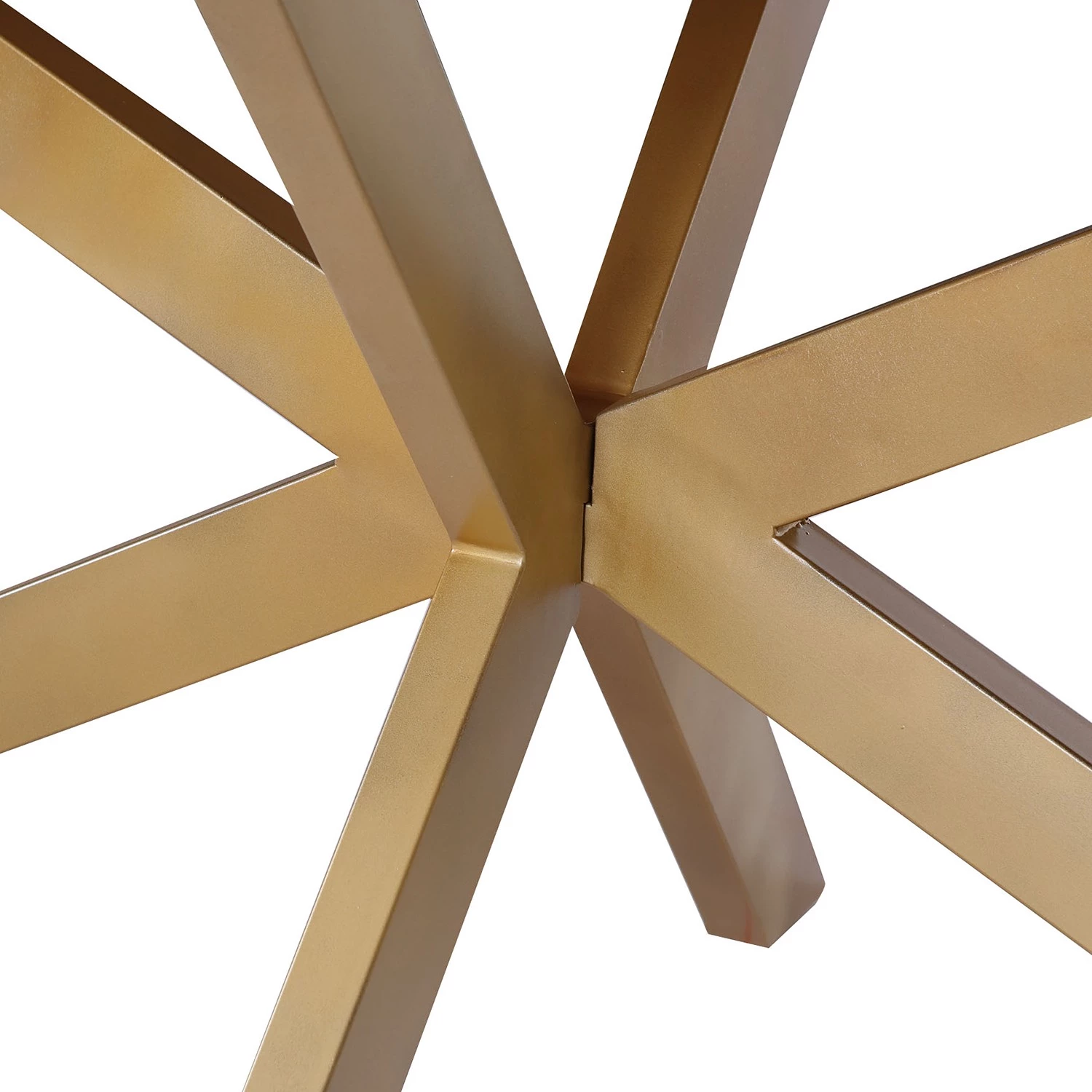 Red Living Table Wallence - Doré 5 Red Living Table Wallence - Doré – Image 5