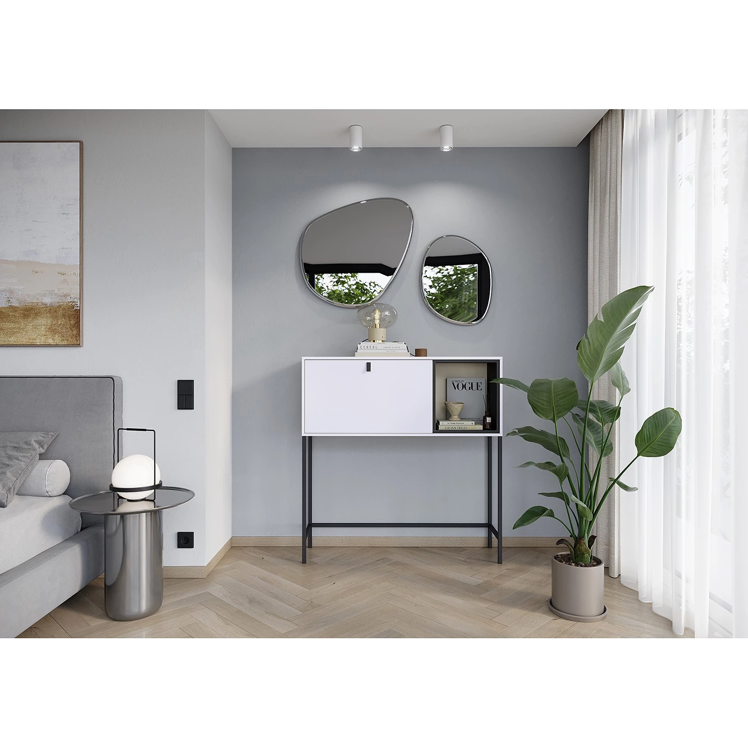 Germania Console Wigston - Blanc 3 Germania Console Wigston - Blanc – Image 3