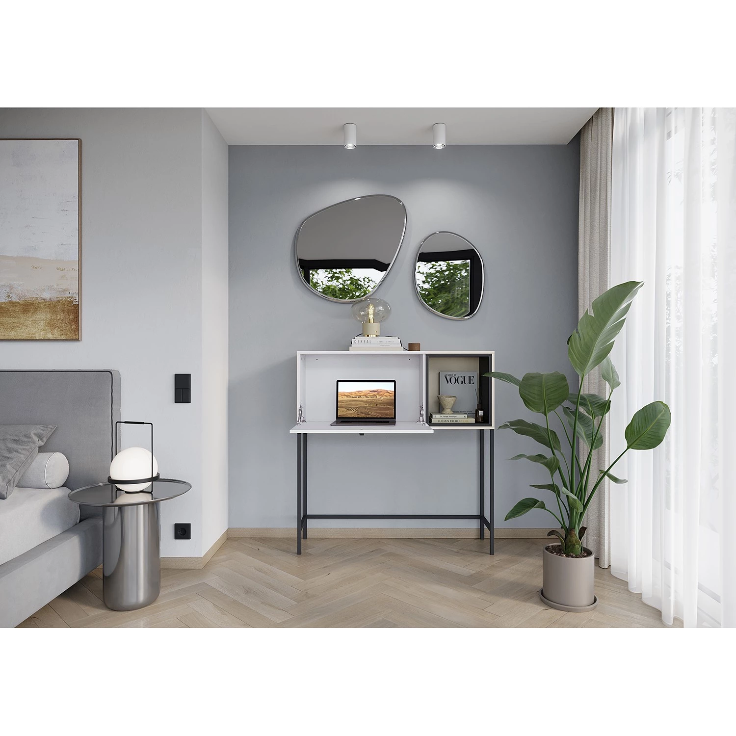 Germania Console Wigston - Blanc 6 Germania Console Wigston - Blanc – Image 6