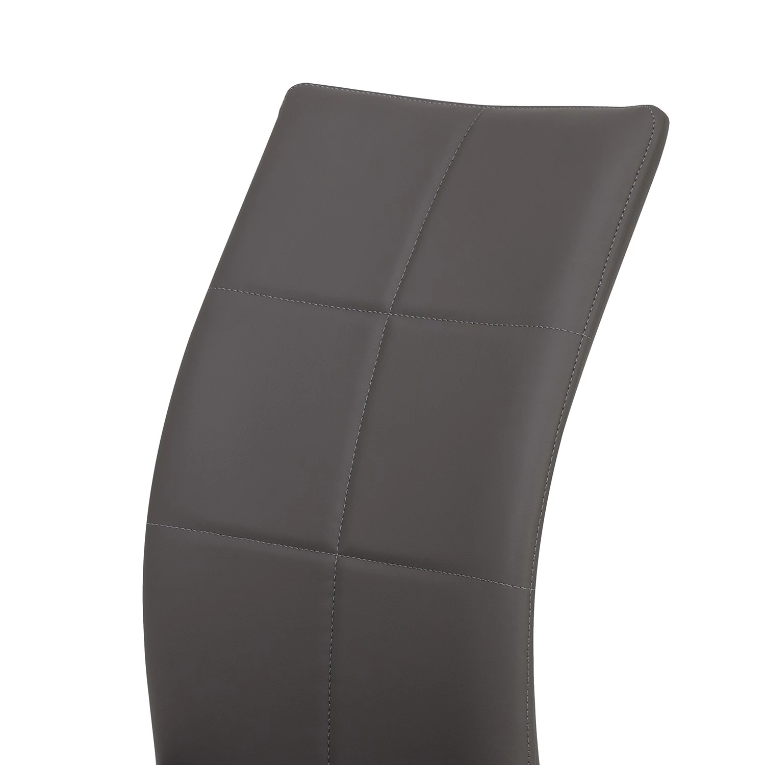 Loftscape Chaise cantilever Mebane - Gris - Lot de 4 8 Loftscape Chaise cantilever Mebane - Gris - Lot de 4 – Image 8