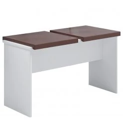 VCM Salle à manger Esal XXL (3 éléments) - Blanc / Marron 7 VCM Salle à manger Esal XXL (3 éléments) - Blanc / Marron -Meubles de salle à manger Soldes Magasin 1000353030 220704 030 DETAILS P000000001000353030