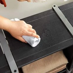 Loftscape Étagère Waledas - Noir / Gris -Meubles de salle à manger Soldes Magasin 1000353420 220601 031 DETAILS P000000001000353420