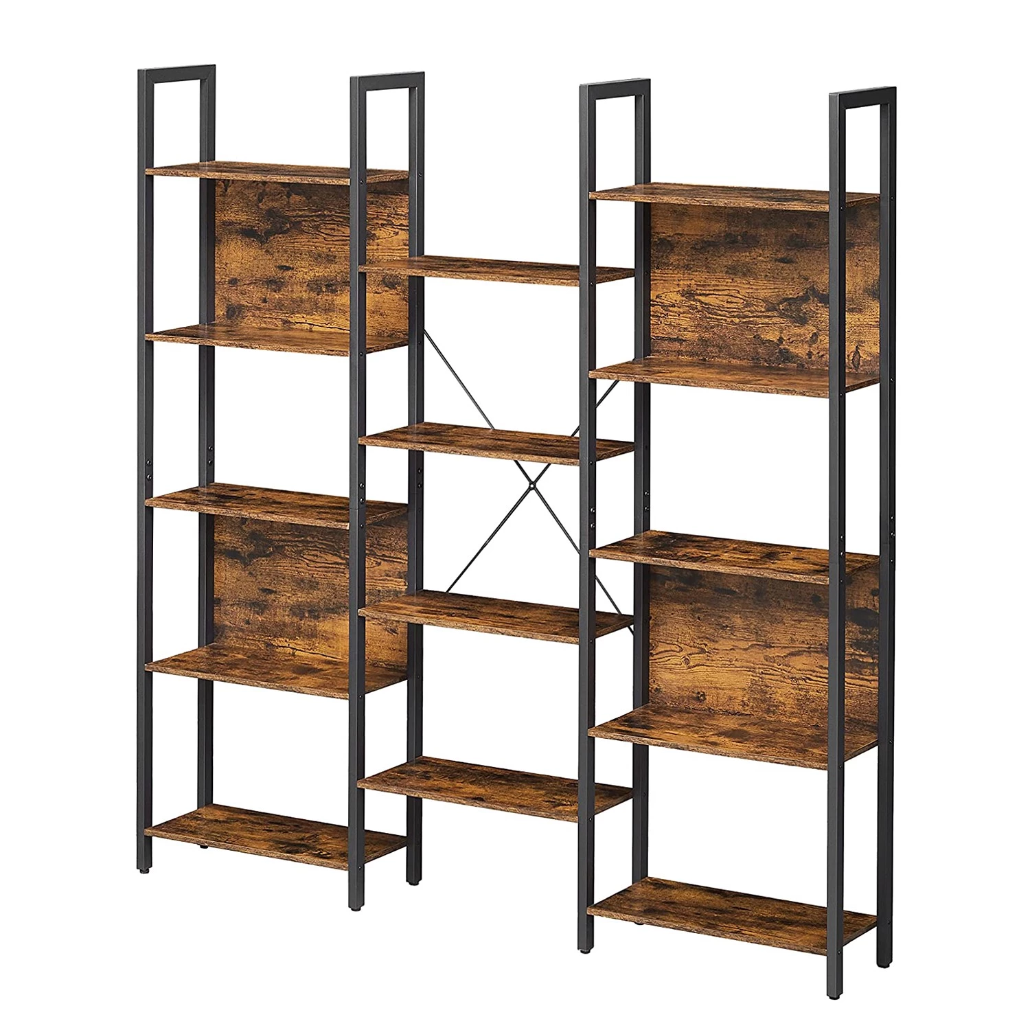 Red Living Étagère Leesville IV - Marron / Noir 1 Red Living Étagère Leesville IV - Marron / Noir