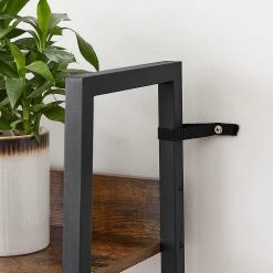 Red Living Étagère Leesville XI - Marron / Noir -Meubles de salle à manger Soldes Magasin 1000353458 220601 031 DETAILS P000000001000353458