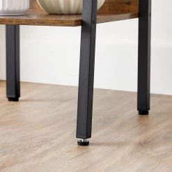 Red Living Étagère Leesville XI - Marron / Noir -Meubles de salle à manger Soldes Magasin 1000353458 220601 033 DETAILS P000000001000353458