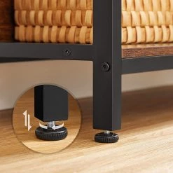 Red Living Étagère Niolon IV - Marron / Noir -Meubles de salle à manger Soldes Magasin 1000355215 220601 032 DETAILS P000000001000355215