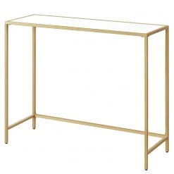 Red Living Console Poygan III - Blanc / Doré