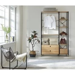 Red Living Étagère Ruoms I - Imitation acacia / Noir 13 Red Living Étagère Ruoms I - Imitation acacia / Noir -Meubles de salle à manger Soldes Magasin 1000355289 220603 023 MOOD DETAILS P000000001000355289 mood